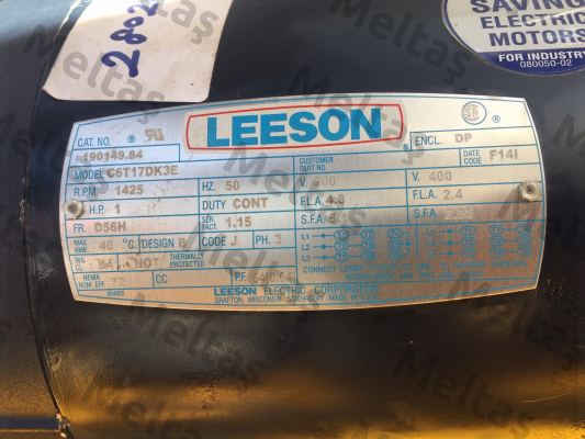 C6T17DK3E Leeson