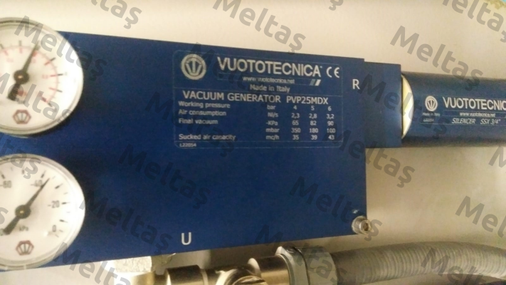 PVP25MDX Vuototecnica