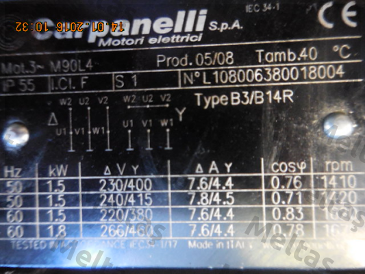 Type B3/B14R Carpanelli