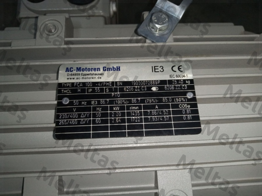 FCA 100 La-4 / PHE B5 AC Motoren