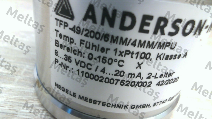 TFP-49/200/6MM/4MM/MPU /TB0-150/X (7449.2014) Anderson-Negele