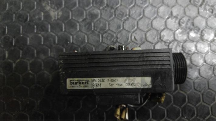 060644 S/N: 008652 obsolete/replaced by 00178354 Burkert