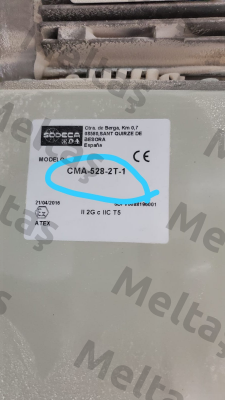 CMA-528-2T-1 II 2G c IIC T5 Sodeca