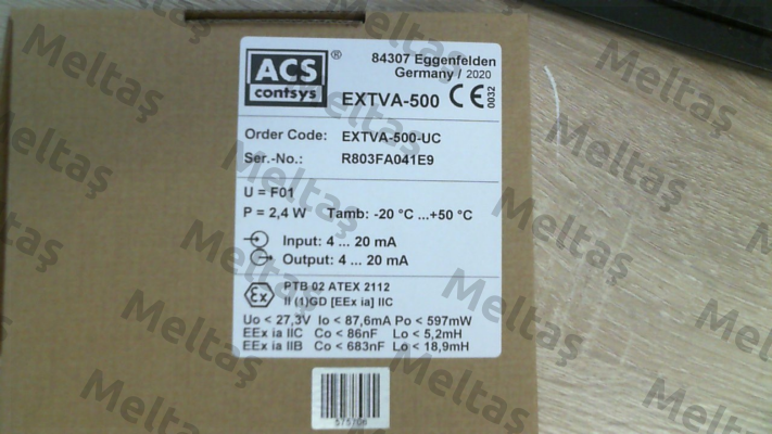 ExTVA-500-UC ACS CONTSYS