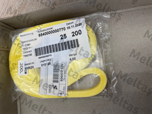 PU11 (1070 x 15 x 1.0) Brecoflex
