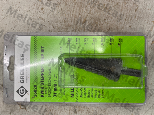 P/N: 50360205 Type: 36020 Greenlee