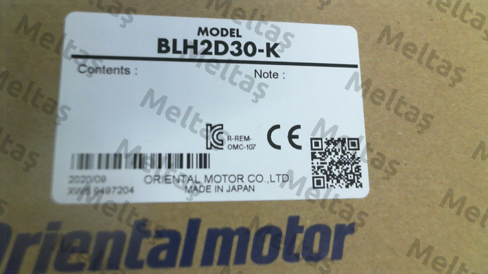 BLH2D30-K Vexta