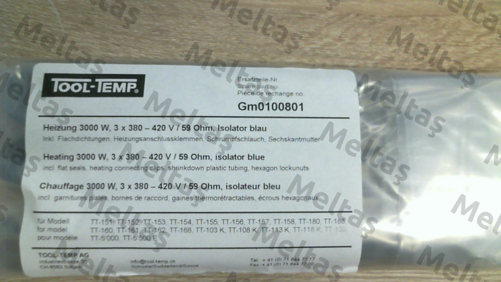 GM0100801 Tool-Temp
