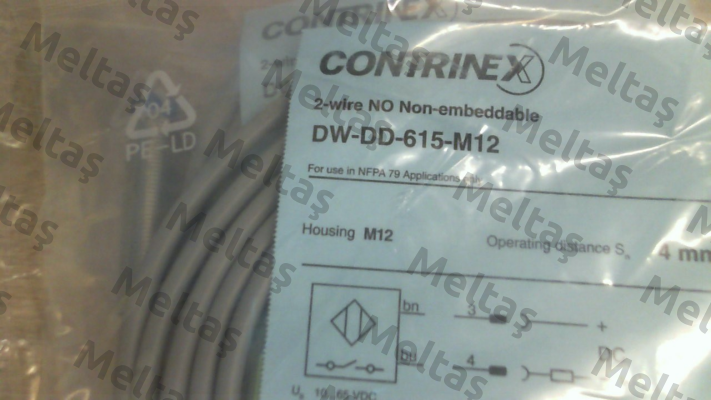 p/n: 220-820-015, Type: DW-DD-615-M12 Contrinex