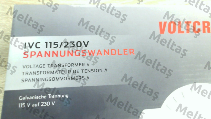 VC 115/230 80W 115 V/AC Voltcraft