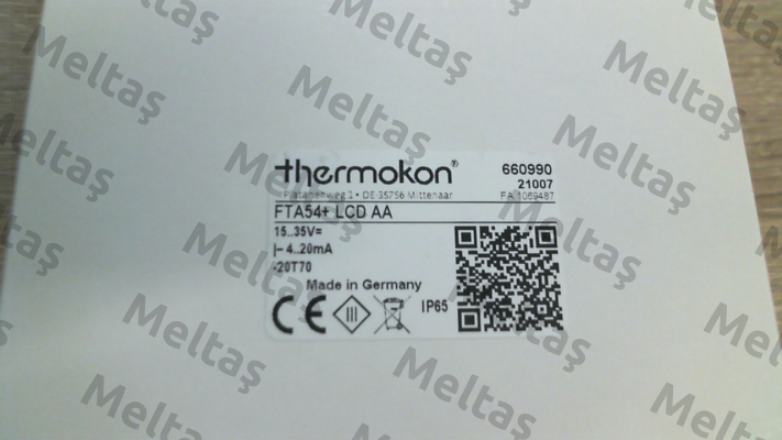 FTA54+ LCD AA Thermokon