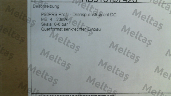 010.230.9291, Type: P96PRS old code new code 55IA10591709-00151 Weigel