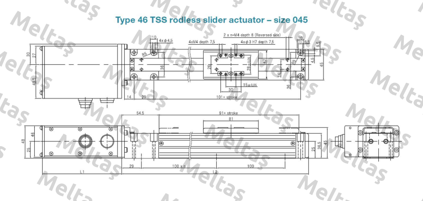 TSSB146BBH-650N01-007-045L Wittenstein