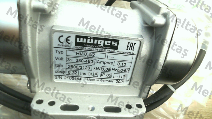 HV 0,4/2 400V Wurges