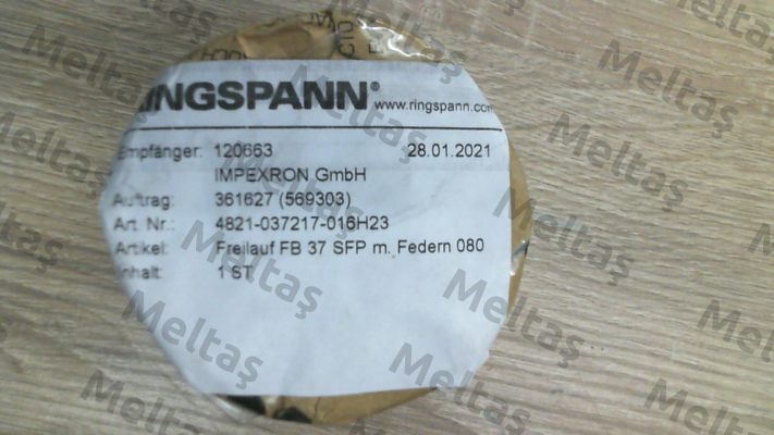 4821-037217-016H23 Ringspann