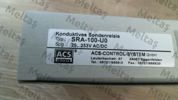 SRA-100-U0 Acs Control-System