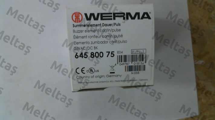 64580075 Werma