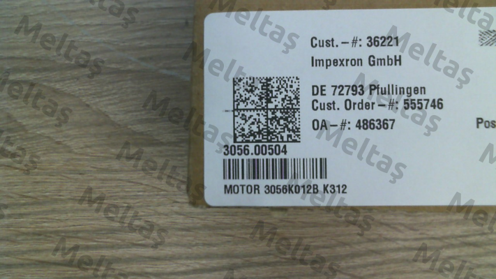 3056.00504] 3056K012B K312 Faulhaber
