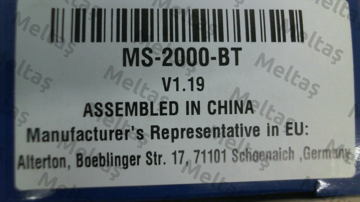 MS-2000-BT Alerton