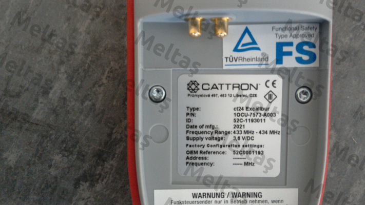 1OCU-7573-A003-C / CT24-ET/6 Cattron
