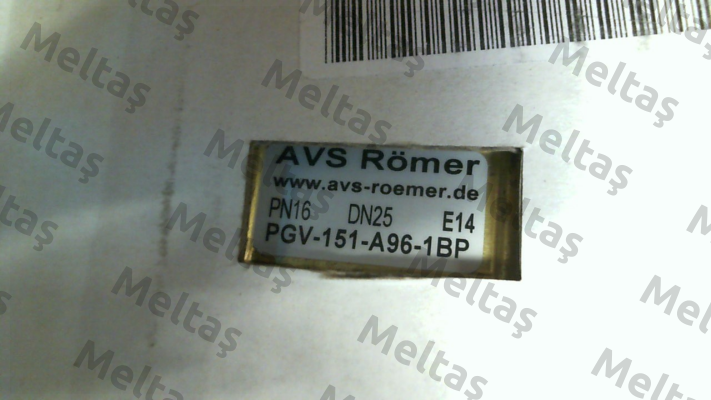 PGV-151-A96-1BP Avs Römer