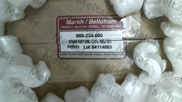 905-234-000 Ref: SS-6-F-BP-UM-NS Bellofram