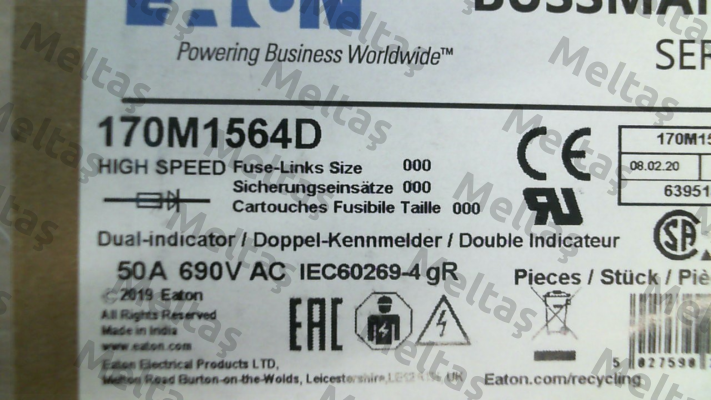 170M1564D BUSSMANN / EATON
