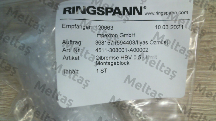4511-308001-A00002 Ringspann