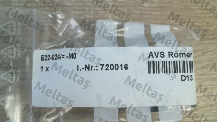 E22-024/= -M0 Avs Römer