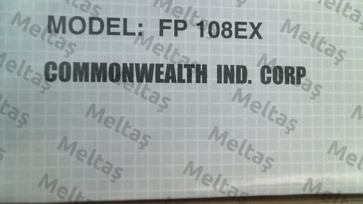 FP108EX/230VS1WB Commonwealth