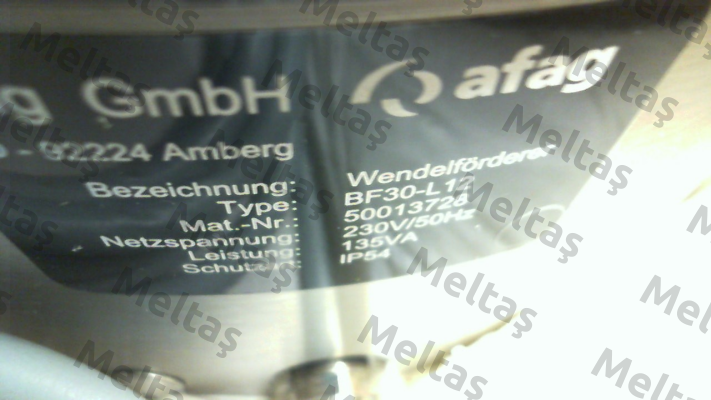 BF30 L12 (50013728) Afag