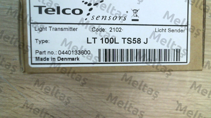 p/n: 8808, Type: LT-100L-TS58-J Telco