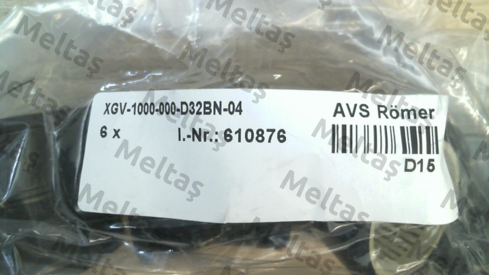 XGV-1000-000-D32BN-04 / 610876 Avs Römer