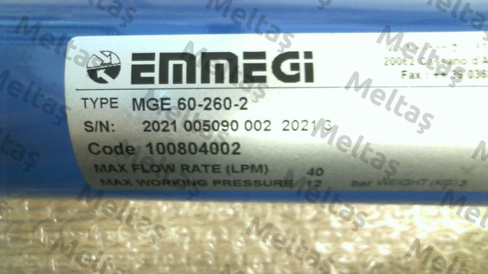 MGE 60-260-2 Emmegi