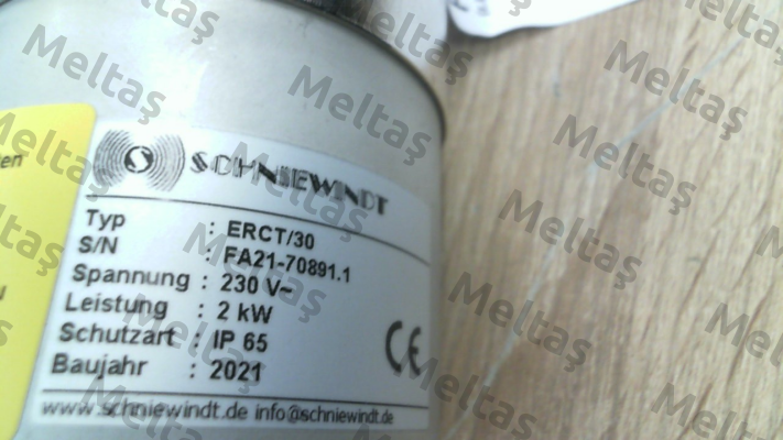 Type : ERCT/30-2,0 Schniewindt