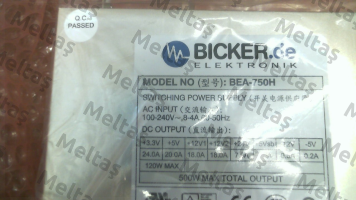 BEA-750H Bicker