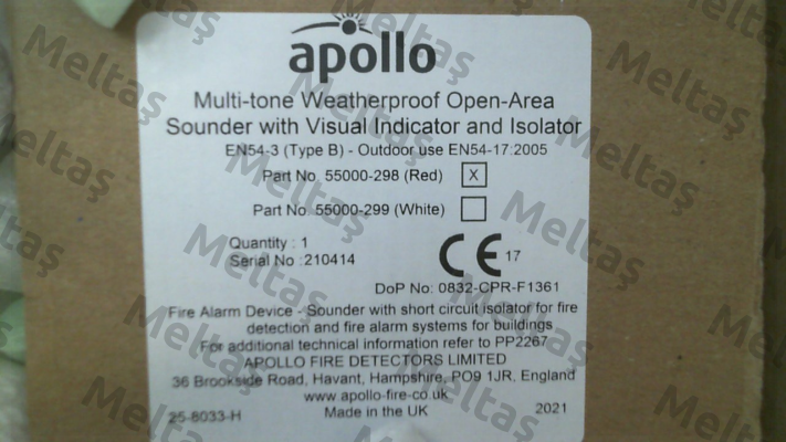 55000-29 Apollo