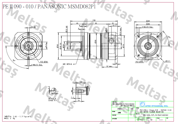 90090PEII090-010 Apex Dynamics