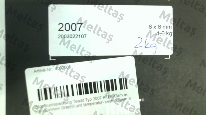 2007 8x8mm Teadit
