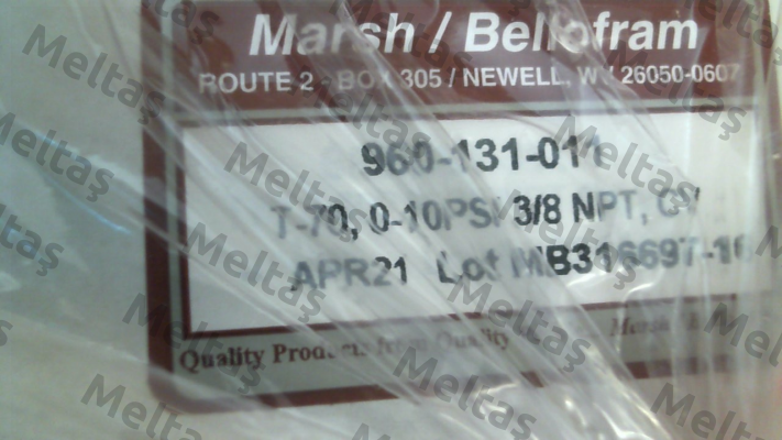 960-131-011 Bellofram