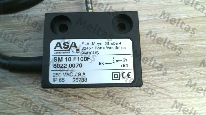 SM 10 F100F ASA Schalttechnik