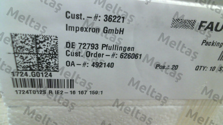 PN:1724.G0124 Type: 1724T012S R Faulhaber