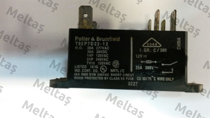 T92P7D22-12 TE Connectivity (Tyco Electronics)