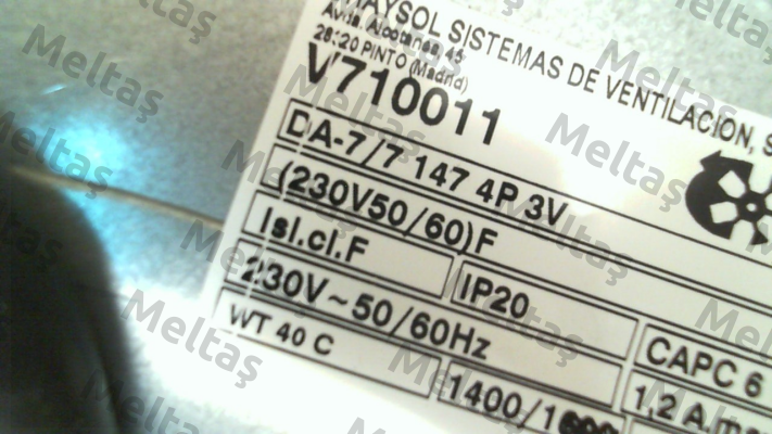 DA 7/7 CM 147 W 4 P 3 V  / V710011 Chaysol