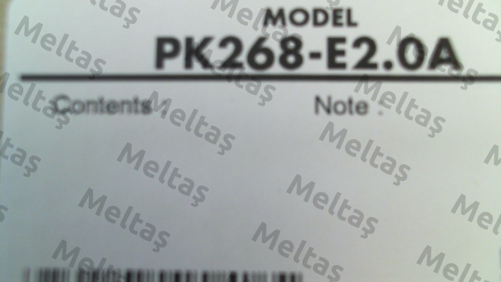 PK268-E2.0A Vexta