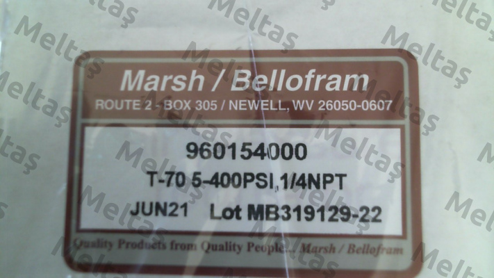 960-154-000 Bellofram