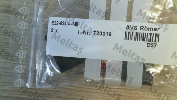 PN: 720016 // E22-024/= -M0 Avs Römer