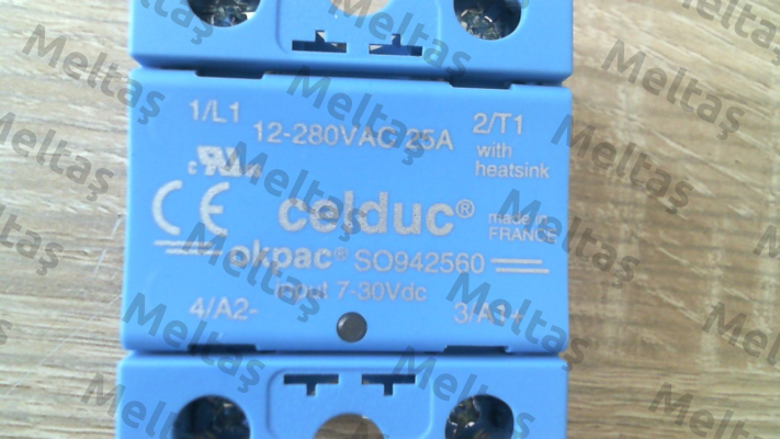 P/N: 200.000397 Type: SO942560 Celduc