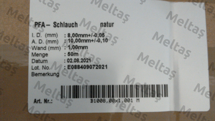 B1008,00x1,001M / 009730:1 Masterflex