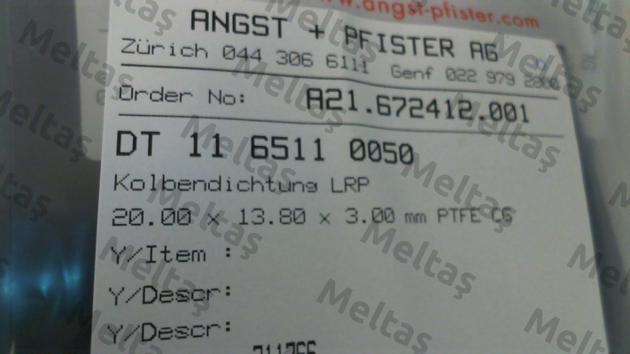 11.6511.0050 Angst-Pfister